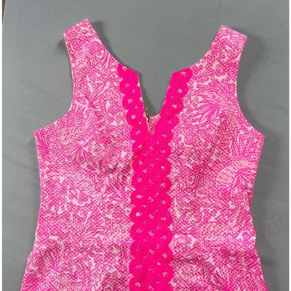 Lilly Pulitzer For Target Upstream Lined Shift Dress Women’s Size 10 - Picture 4 of 4